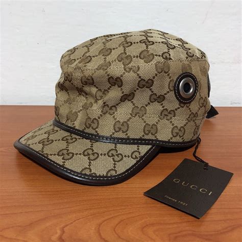 black gucci military hat